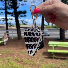 Hebrew Shell Keychain