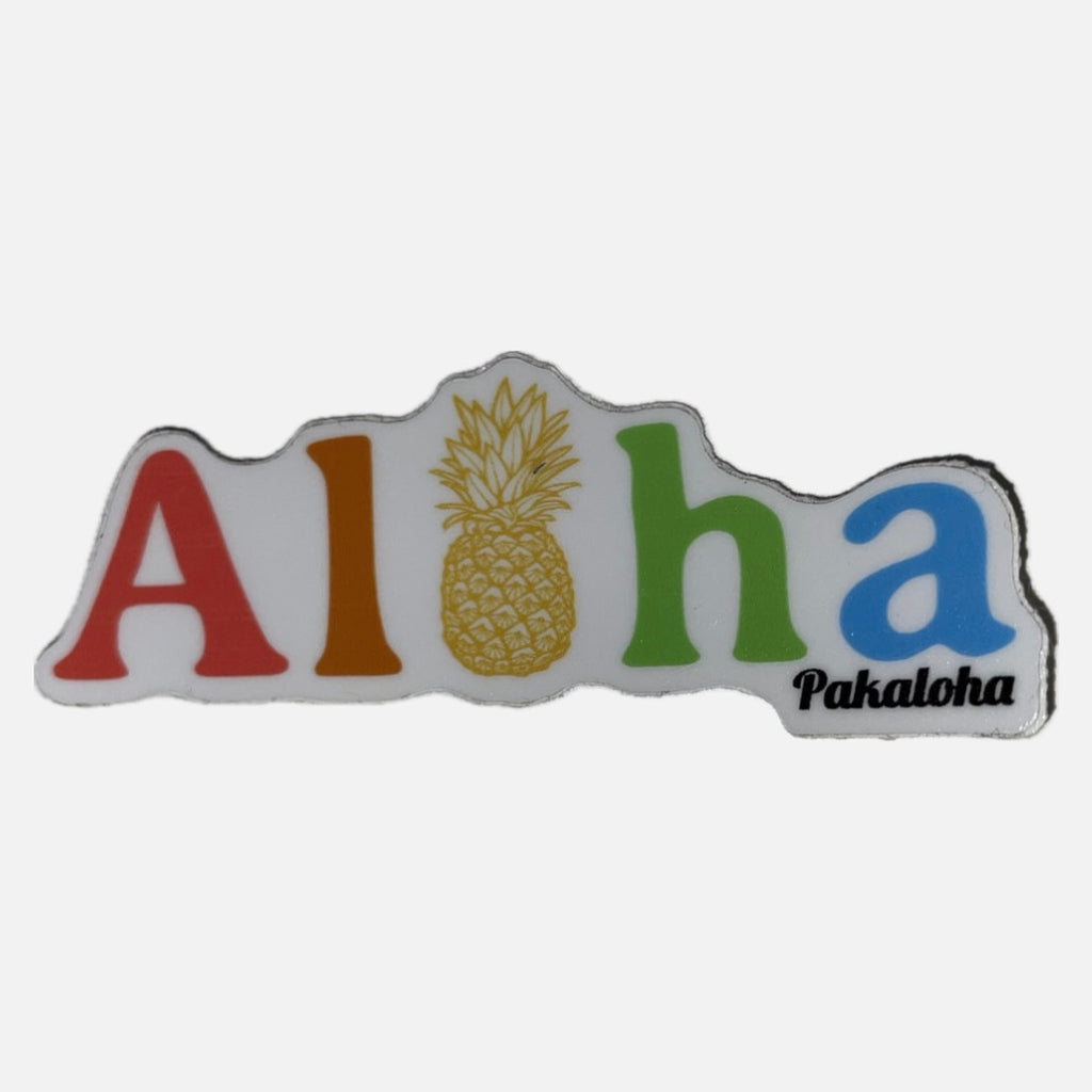 Aloha Pineapple Sticker