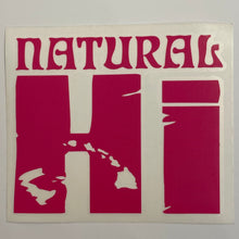 Natural HI Island Chain Vinyl Decal Sticker