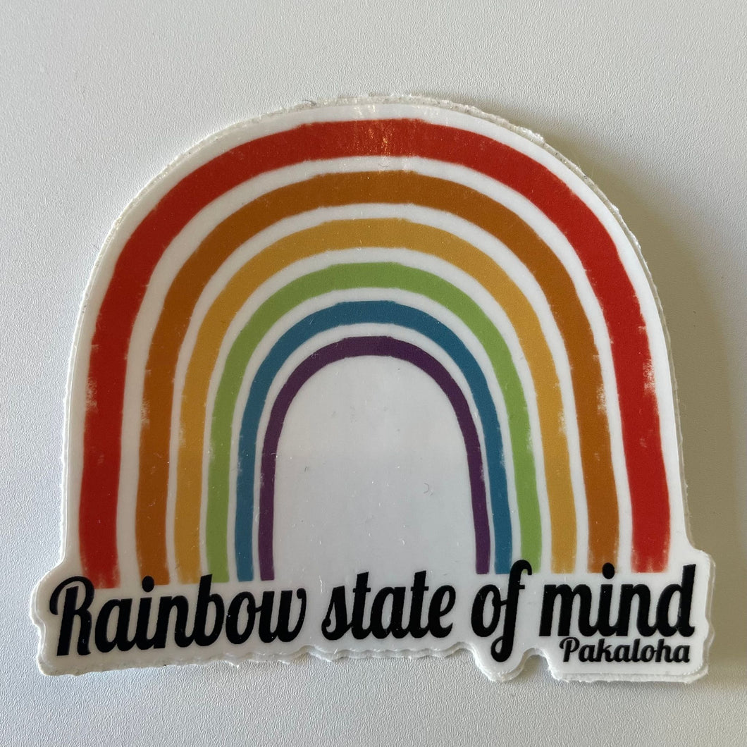 Rainbow State Of Mind Sticker