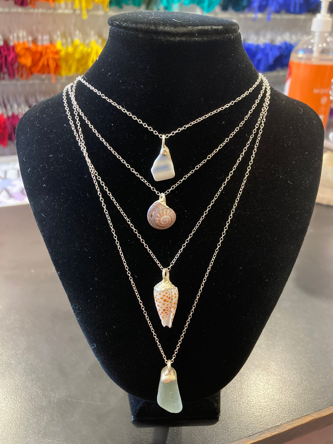 Silver Shell Necklace